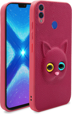 Pikkme Back Cover for Honor 8X(Pink, Camera Bump Protector, Pack of: 1)
