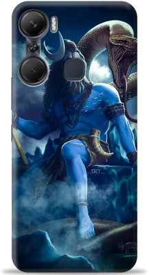 Loffar Back Cover for Infinix Hot 12 Pro(Blue, Shock Proof, Pack of: 1)