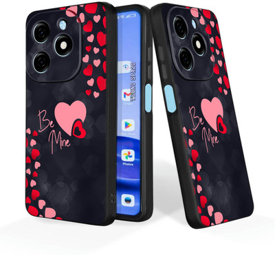 CLASSYPRINT Back Cover for Tecno Spark 20 , Infinix Hot 40I(Black)
