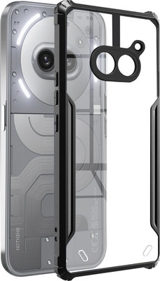 KWINE CASE Back Cover for Nothing Phone (2a)(Black, Shock Proof, Pack of: 1)