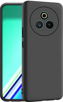 CEDO XPRO Back Cover for Realme P3 Pro 5G(Black, Dual Protection, Silicon, Pack of: 1)