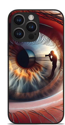 leeon Back Cover for apple iphone 14 pro max(Black, Dual Protection, Pack of: 1)