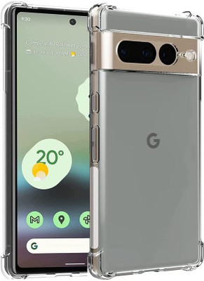 FlareHUB Back Cover for Google Pixel 7 Pro(Transparent, Flexible, Silicon, Pack of: 1)