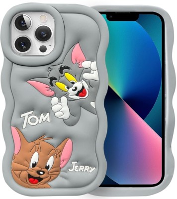 RharanxyN Back Cover for IPHONE 14 PRO TOM(Grey, Shock Proof, Pack of: 1)