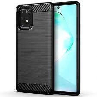 Elica Back Cover for Samsung Galaxy S10 Lite SM-G770F/DS 2020(Black, Shock Proof, Silicon, Pack of: 1)