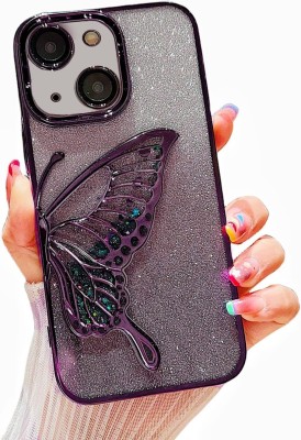 RiverForest Back Cover for IPhone 14(Purple, Electroplated, Pack of: 1)