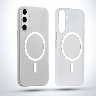 RESOURIS Back Cover for SAMSUNG Galaxy A34 5G, SAMSUNG A34 5G, SAMSUNG Galaxy A34, SAMSUNG A34(White, Magsafe, Pack of: 1)