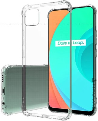Mauval Back Cover for Realme C11 2020(Transparent, Grip Case, Pack of: 1)