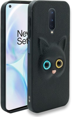 SMARTPOCKET Back Cover for OnePlus 8(Black, 3D Case, Pack of: 1)