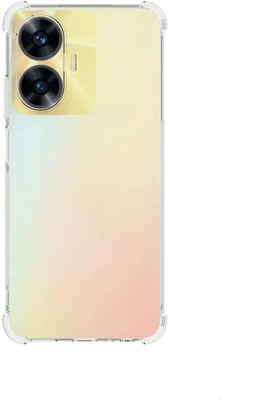 INFINITYWORLD Back Cover for realme C55(Transparent, Shock Proof, Silicon, Pack of: 1)