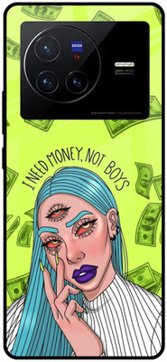 Hocopoco Back Cover for Vivo X80 5G(Multicolor, Grip Case, Silicon, Pack of: 1)