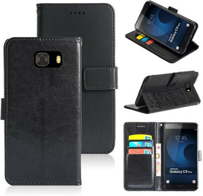 TINGTONG Back Cover for Samsung Galaxy C9 Pro(Black, Dual Protection, Pack of: 1)