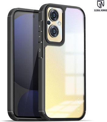 GLOBAL NOMAD Back Cover for Oppo F21 Pro 5G(Black, Shock Proof, Pack of: 1)