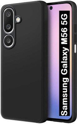 NewSelect Back Cover for Samsung Galaxy M56 5G, Samsung Galaxy F56 5G(Black, Grip Case, Pack of: 1)