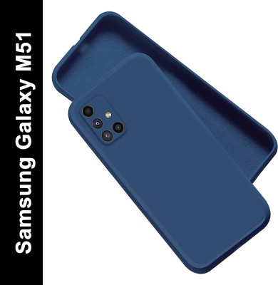 Artistque Back Cover for Samsung Galaxy M51(Blue, Matte Finish, Silicon, Pack of: 1)