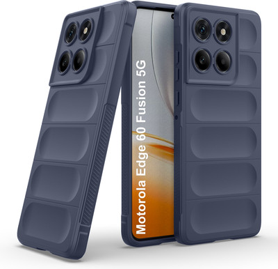 Zapcase Back Cover for Motorola Edge 60 Fusion 5G(Blue, 3D Case, Silicon, Pack of: 1)