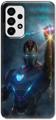 NDCOM Back Cover for Samsung Galaxy A73 5G Superhero Print Printed(Multicolor, Hard Case, Pack of: 1)