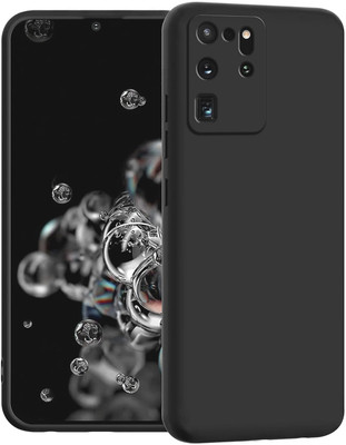 INSTYLE Back Cover for Samsung Galaxy S20 Ultra(Black, Grip Case, Silicon, Pack of: 1)