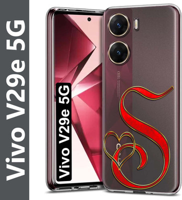 Flipkart SmartBuy Back Cover for Vivo V29e 5G(Red, Gold, Grip Case, Silicon, Pack of: 1)