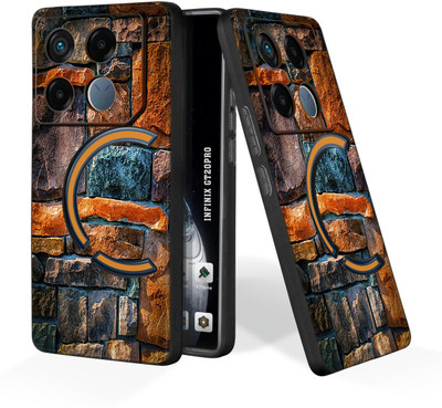 printwhiz Back Cover for Infinix GT 20 Pro 5G(Black)