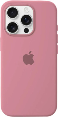 FABULANE Back Cover for iPhone 16 Pro Max(Pink, Shock Proof, Silicon, Pack of: 1)