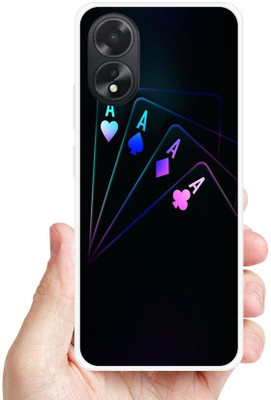 BSRAJ Back Cover for Oppo A18(Multicolor, Grip Case, Silicon, Pack of: 1)