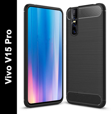 SRT Back Cover for Vivo V15 Pro(Black, Pack of: 1)