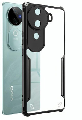 TESPARK Back Cover for Vivo V40e 5G , iQOO Z9s 5G (IP)(Black, Grip Case, Silicon, Pack of: 1)