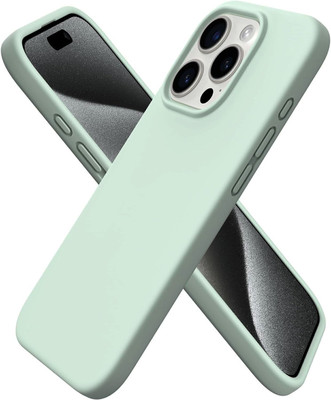 Memumi Back Cover for Apple iPhone 15 Pro Max(Green, Shock Proof, Pack of: 1)