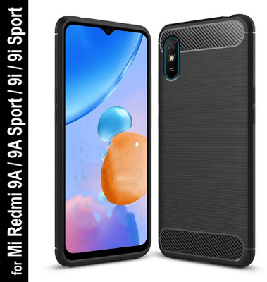 DMJHP Back Cover for Mi Redmi 9A(Black, Pack of: 1)