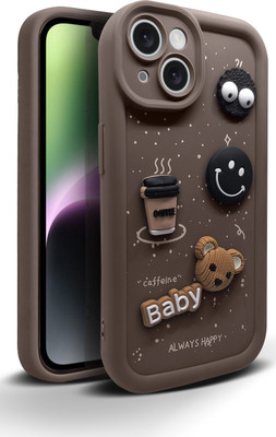 GLOBAL NOMAD Back Cover for Apple iPhone 14 Plus(Brown, Flexible, Silicon, Pack of: 1)