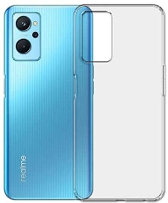 Ashini Back Cover for Realme9i/OppoA76/OppoA96(Transparent, Dual Protection, Silicon, Pack of: 1)