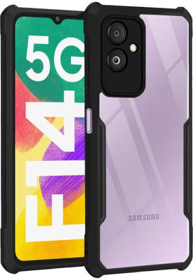 A-Allin1 Back Cover for Samsung Galaxy F14 5G : :Gloss Finish Boom TPU(Black, Pack of: 1)