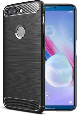 LILLIPUT Back Cover for Honor 9 Lite(Black, Pack of: 1)