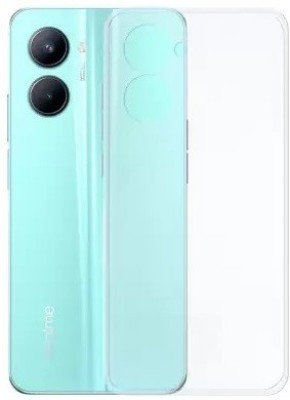 DSCASE Back Cover for Realme C33(Transparent, Shock Proof, Silicon, Pack of: 1)