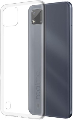 LILLIPUT Back Cover for Realme C20, Realme C11 2021(Transparent, Flexible, Silicon, Pack of: 1)