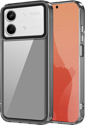 GLOBAL NOMAD Back Cover for Poco X6 Neo 5G(Black, Grip Case, Pack of: 1)