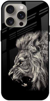 QRIOH Glass Back Cover for Apple iPhone 15 Pro Max(Multicolor, Grip Case, Pack of: 1)