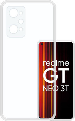 GodKuber Back Cover for Realme GT Neo 3t(Transparent, Grip Case, Silicon, Pack of: 1)