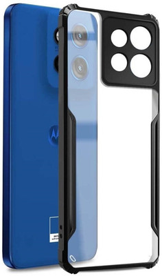 poguntii Back Cover for Motorola Edge 50 Neo 5G, Motorola Edge 50 Neo, (IPK)(Transparent, Shock Proof, Pack of: 1)