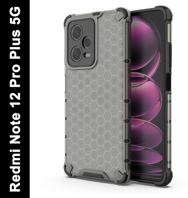 Wellpoint Back Cover for REDMI Note 12 Pro Plus 5G(Black, Grip Case, Silicon)