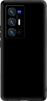7printzone Back Cover for VIVO X70 PRO PLUS(Black, Flexible, Silicon)