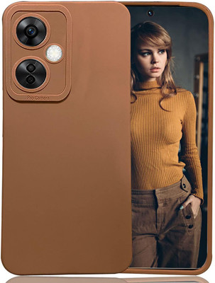 KC Back Cover for Oneplus Nord CE 3 Lite 5G(Brown, Shock Proof, Silicon, Pack of: 1)