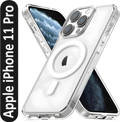 Chic Vibe Back Cover for Apple iPhone 11 pro(Transparent, Dual Protection, Pack of: 1)