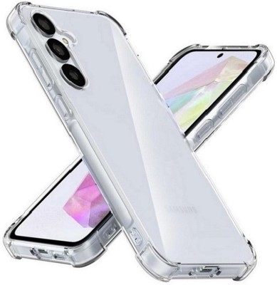 AKSHUD Back Cover for SAMSUNG Galaxy M35 5G, SAMSUNG M35 5G(Transparent, Shock Proof, Silicon, Pack of: 1)