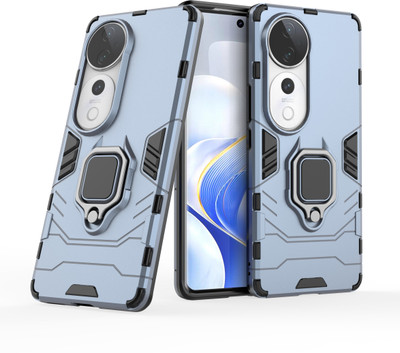 Cover Alive Back Cover for Vivo V40 5G(Blue, Shock Proof, Pack of: 1)