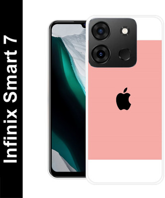 saini Back Cover for Infinix Smart 7(Multicolor, Flexible, Silicon, Pack of: 1)