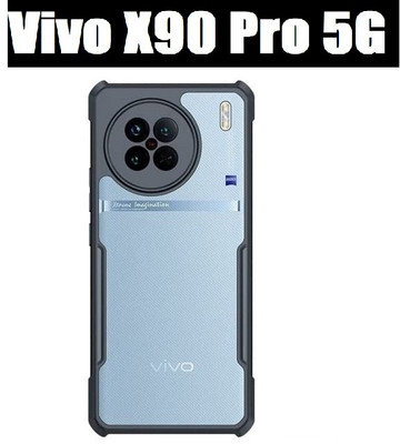 Ammuhub Back Cover for vivo X90 Pro(Transparent, Camera Bump Protector, Pack of: 1)