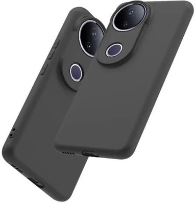 TESPARK Back Cover for vivo V50 5G, Vivo V50e 5G, V50 5G Elite Edition, iQOO Z10R, Vivo T4R 5G(Black, Grip Case, Pack of: 1)