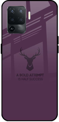 Hocopoco Back Cover for Oppo F19 Pro(Purple, Grip Case, Pack of: 1)